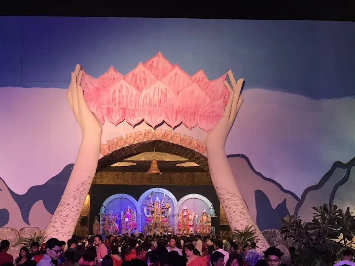 B Block Puja Ground Durga Puja Pandal - 3